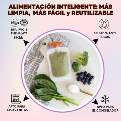 Preparador de Pouches para Bebés