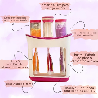 Preparador de Pouches para Bebés